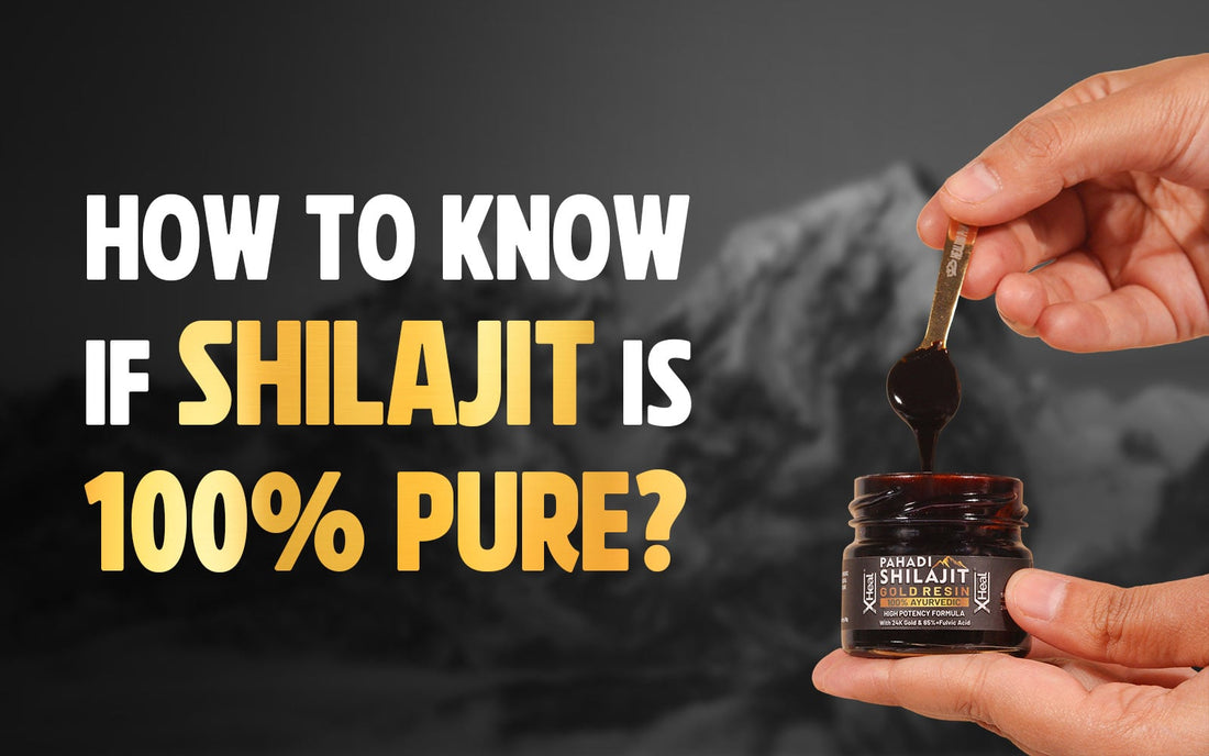 How To Know If Shilajit Is 100% Pure? - Healing Pharma