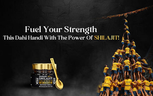 Fuel Your Strength This Dahi Handi With The Power Of Shilajit! - Healing Pharma