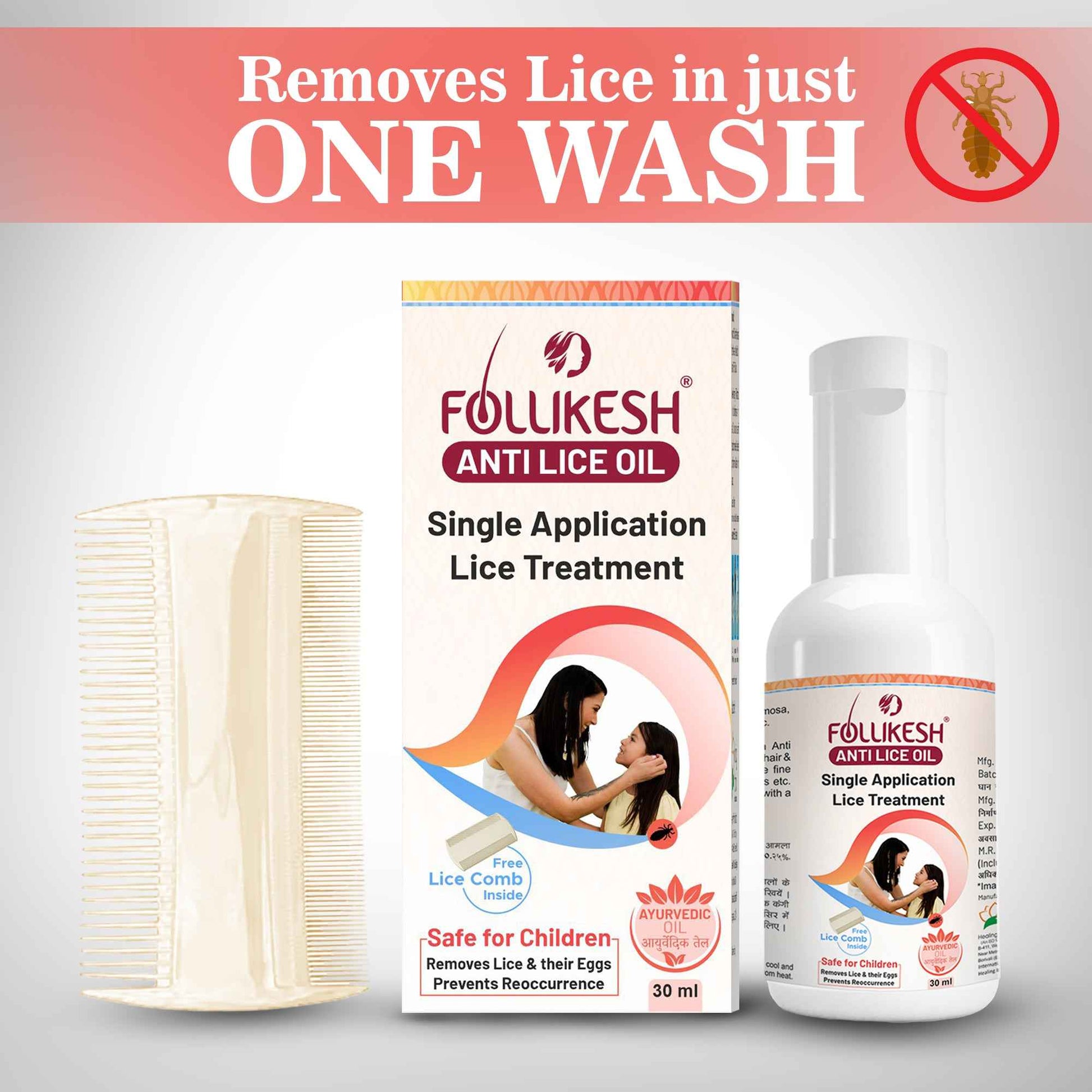 Follikesh Anti Lice Oil Healing Pharma
