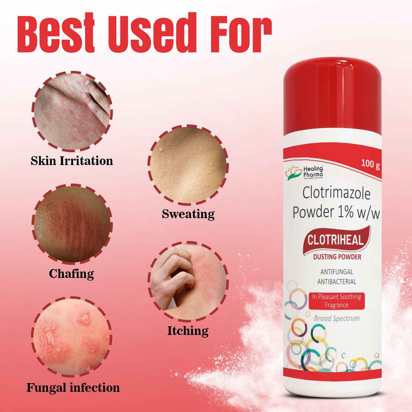 Clotriheal Dusting Powder 100g