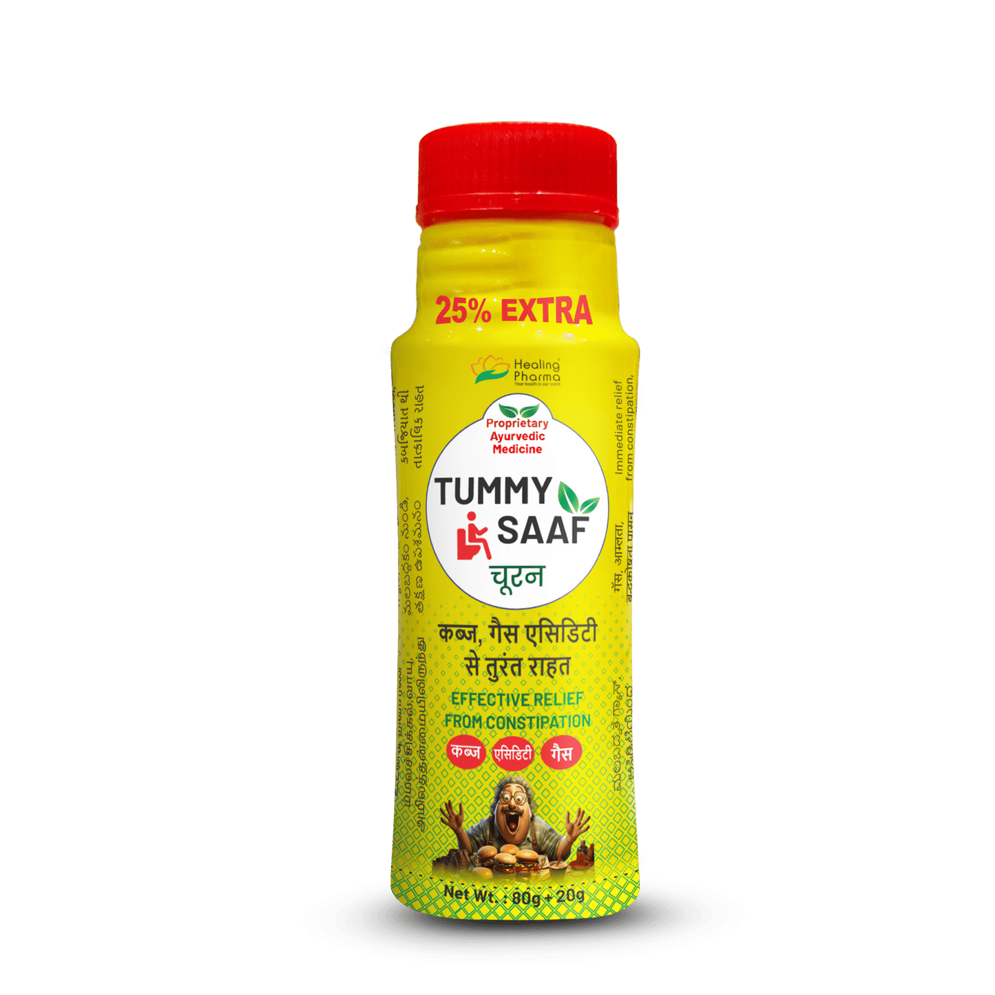 Healing Pharma Tummy Saaf Churan - Free