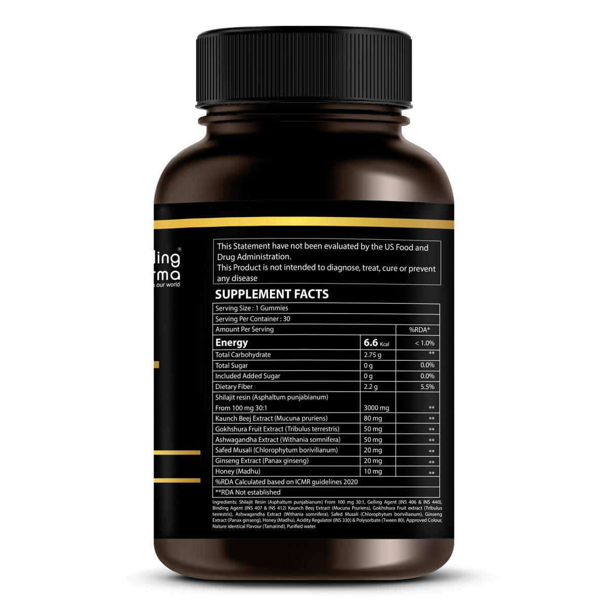 XHeal Pahadi Organic Shilajit Gummies