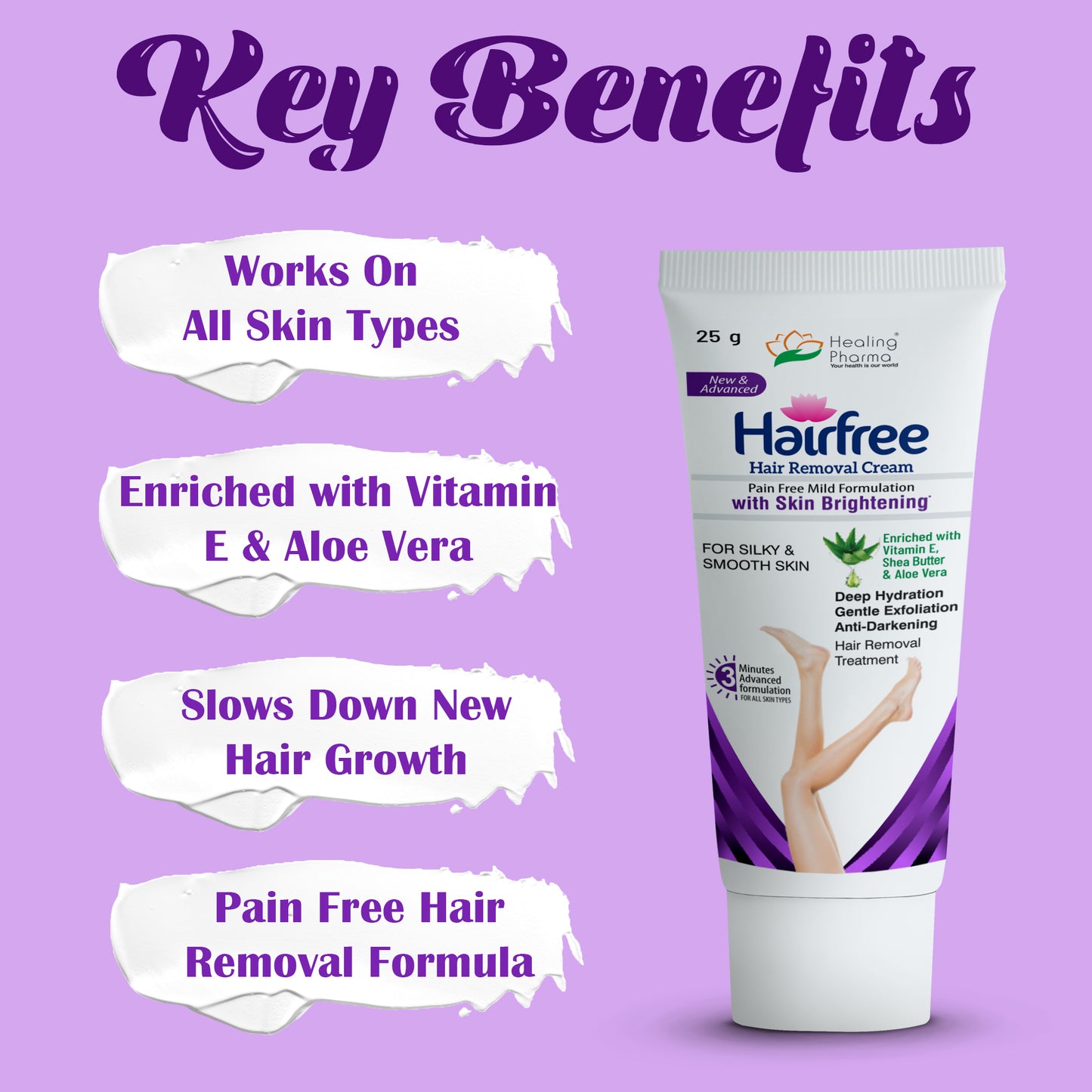 hair free key benefits