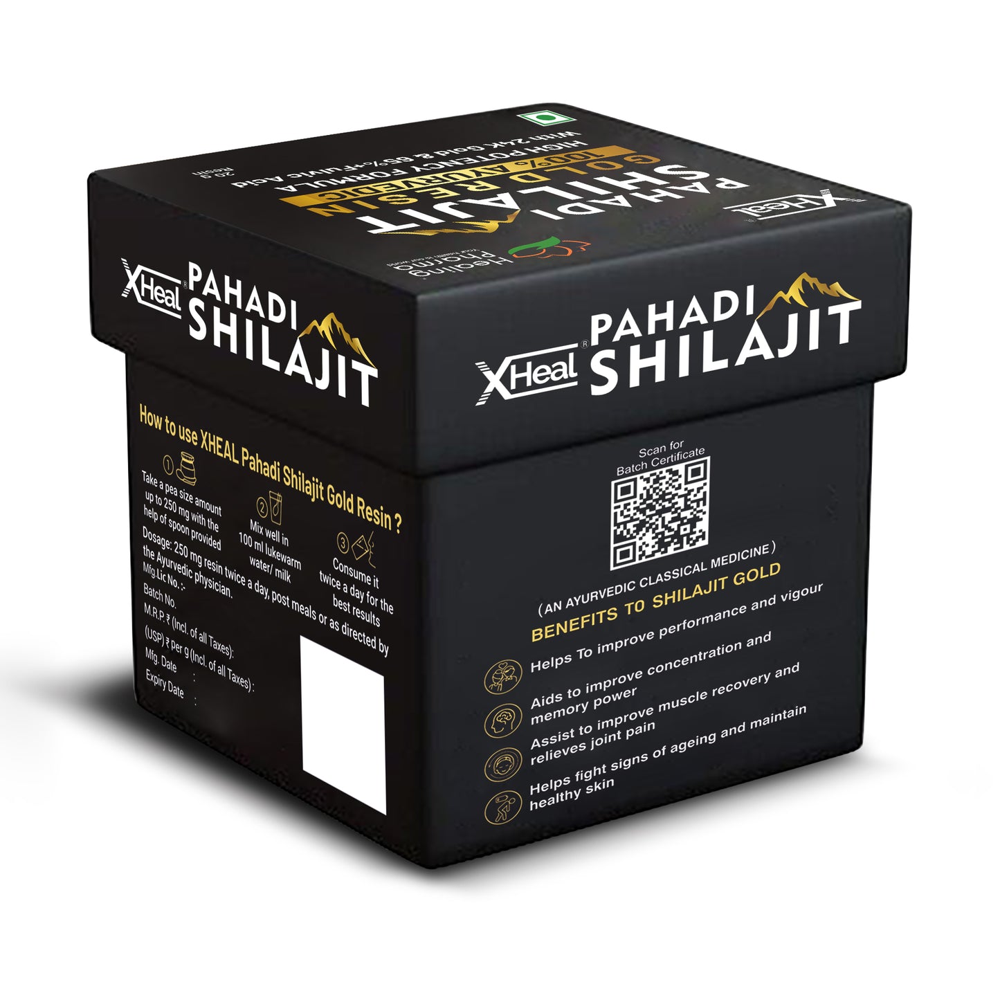 pahadi shilajit gold resin in india