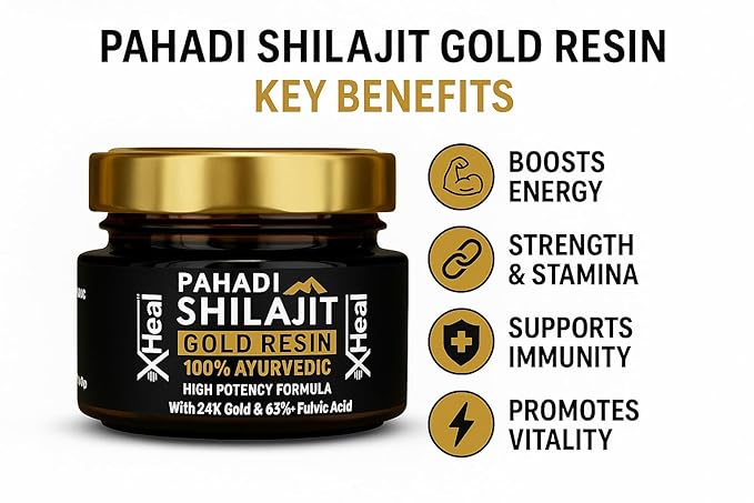 shilajit gold resin key benefits