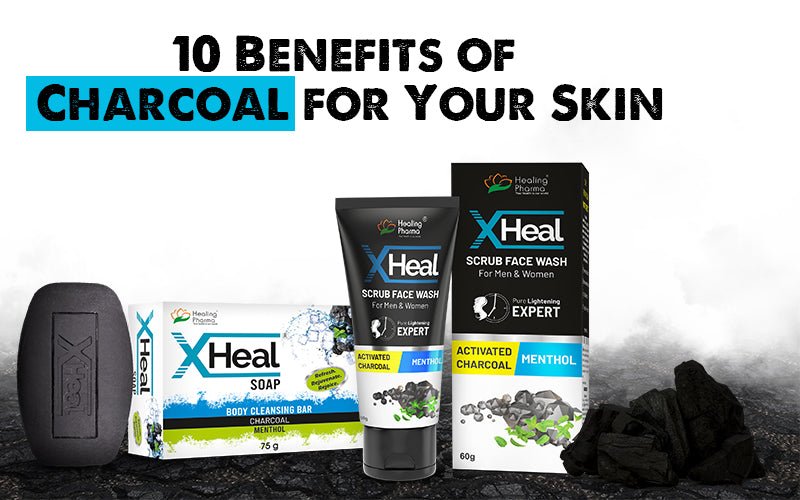 10 Benefits of Charcoal for Your Skin - Healing Pharma