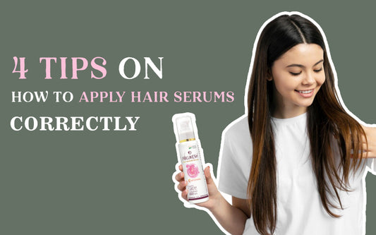 apply Hair Serums Correctly