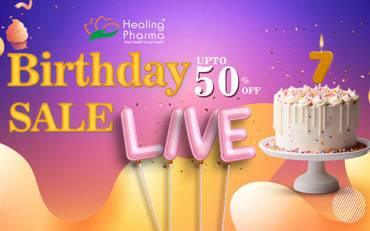 Birthday Sale Is Live: Unbelievable Price Drop on Healing Pharma Online - Healing Pharma