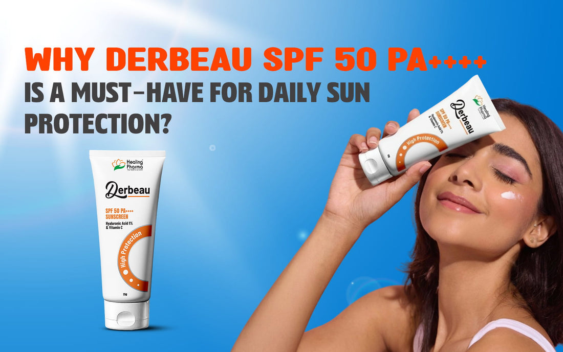Derbeau SPF 50 PA++++ sunscreen benefits