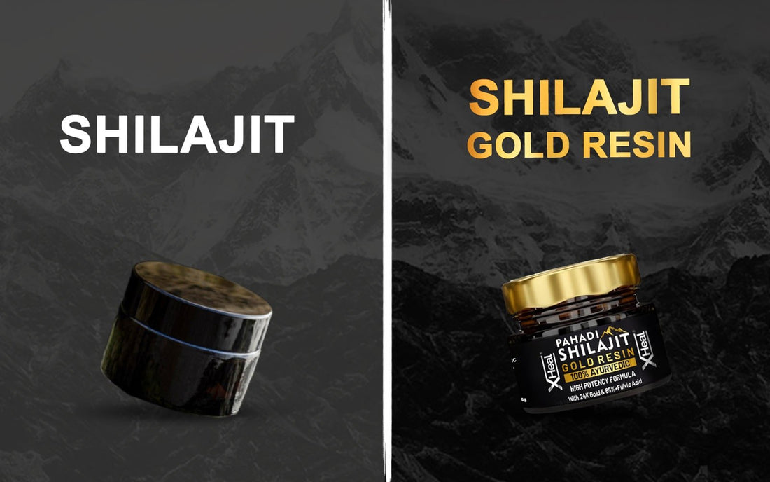 Difference Between Shilajit & Shilajit Gold Resin - Healing Pharma