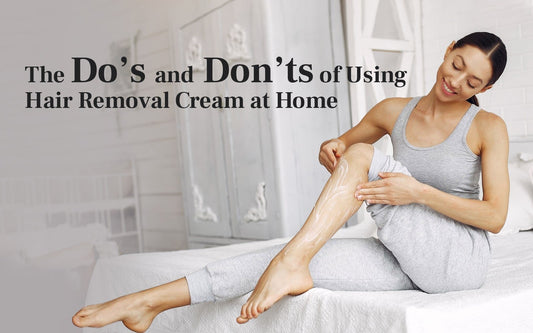 The Do’s and Don’ts of Using Hair Removal Cream at Home - Healing Pharma