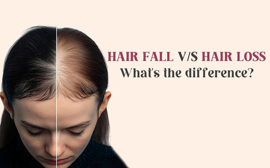 Hair Fall V/S Hair Loss: What's The Difference? - Healing Pharma