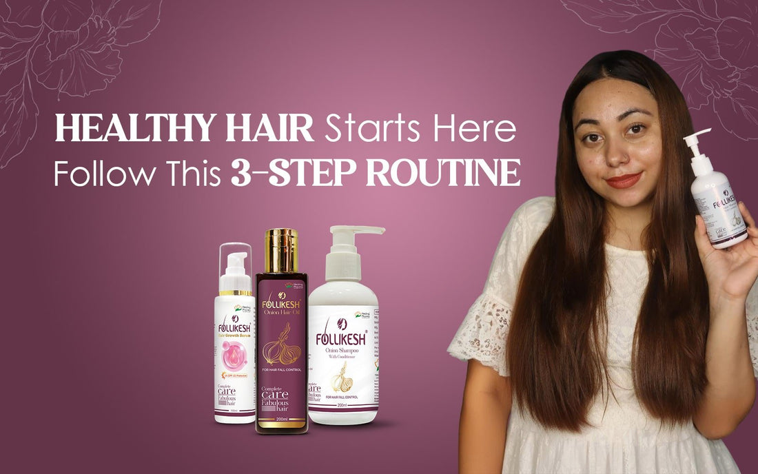 Healthy Hair Starts Here: Follow This 3-Step Routine - Healing Pharma