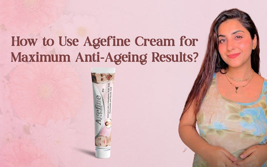 How to Use Agefine Cream for Maximum Anti-Aging Results? - Healing Pharma