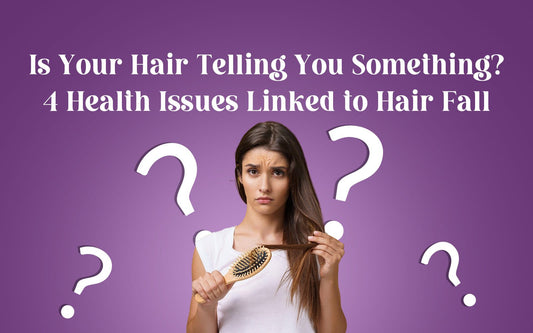 Is Your Hair Telling You Something? 4 Health Issues Linked to Hair Fall - Healing Pharma