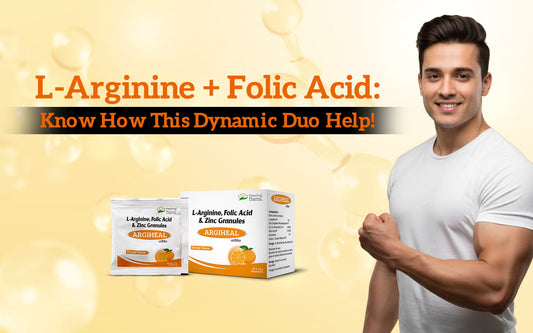 L-arginine and folic acid benefits