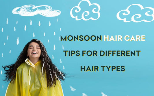 Monsoon Hair Care Tips for Different Hair types - Healing Pharma