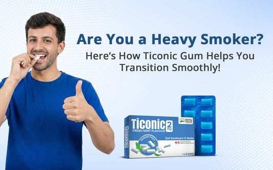 Nicotine gum helps heavy smokers