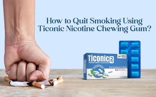Quit Smoking Using Ticonic Nicotine Chewing Gum