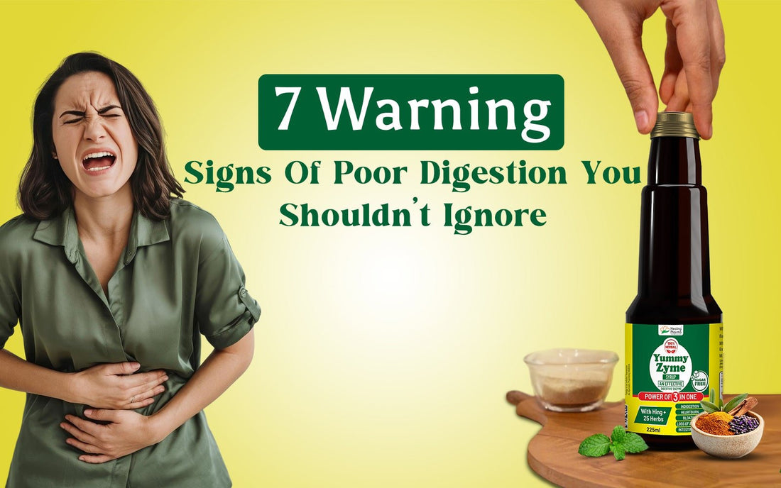 Digestive Warning 7 Warning Signs of Poor Digestion & How Yummy Zyme Helps – Healing Pharma
