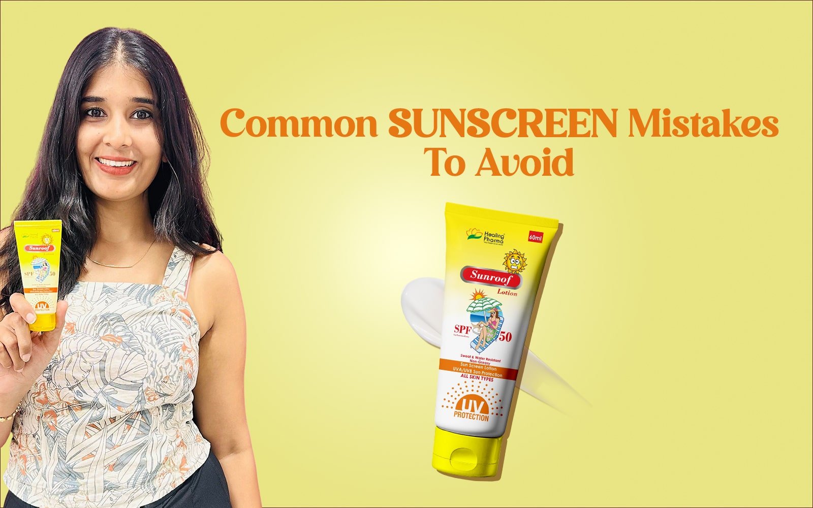 Sunscreen Getting Better Top Sunscreen Mistakes to Avoid for Better Skin Protection – Healing Pharma