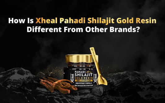 How Is Xheal Pahadi Shilajit Gold Resin Different From Other Brands? - Healing Pharma