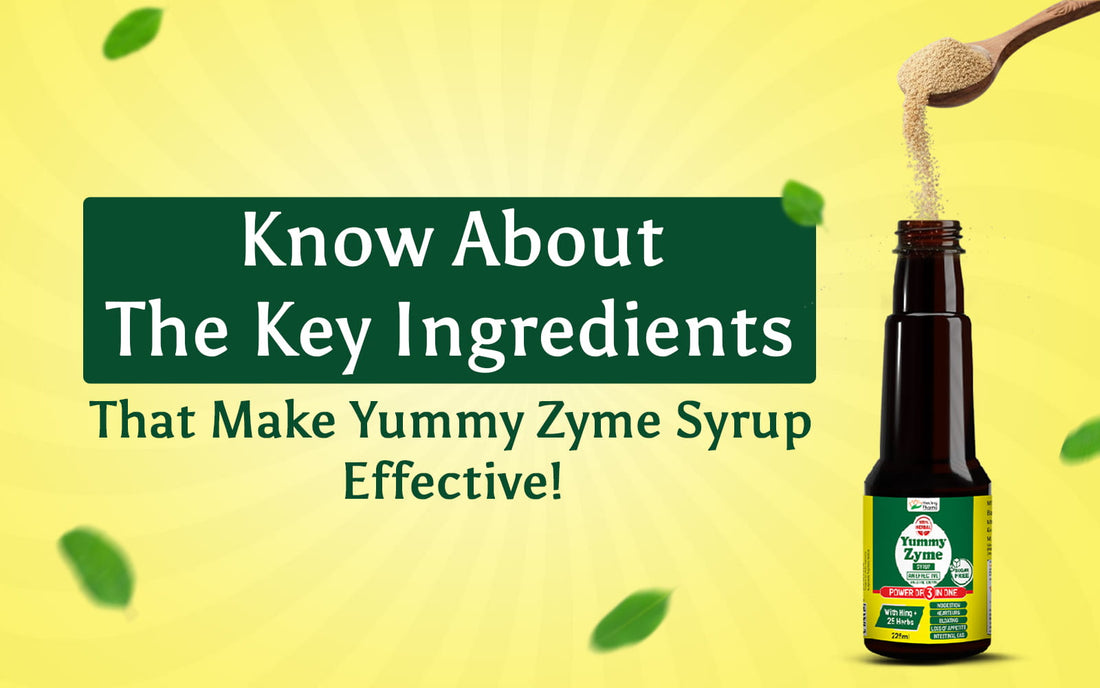 Yummy Zyme Syrup ingredients