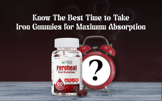 best time to take iron gummies