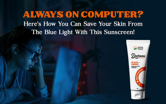 blue light skin damage