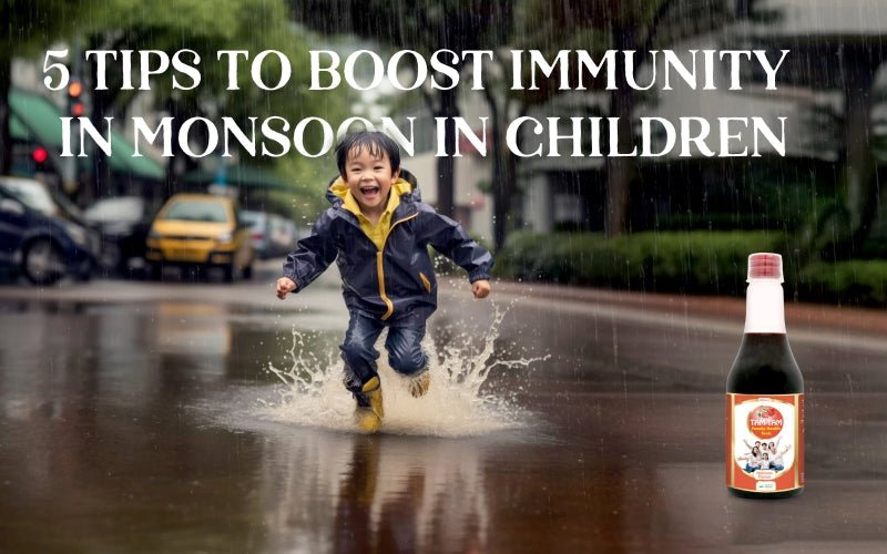 5 Tips to Boost Immunity in Monsoon in Children - Healing Pharma