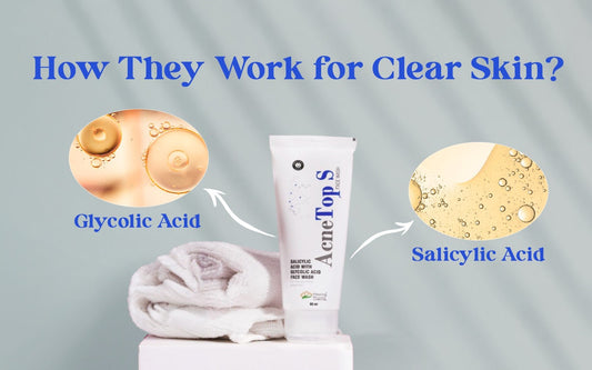 Glycolic Acid And Salicylic Acid: How They Work For Clear Skin? - Healing Pharma