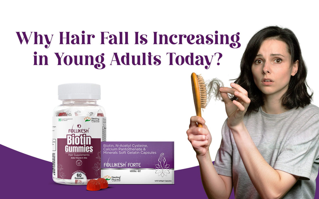 hair fall in young adults