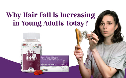 hair fall in young adults
