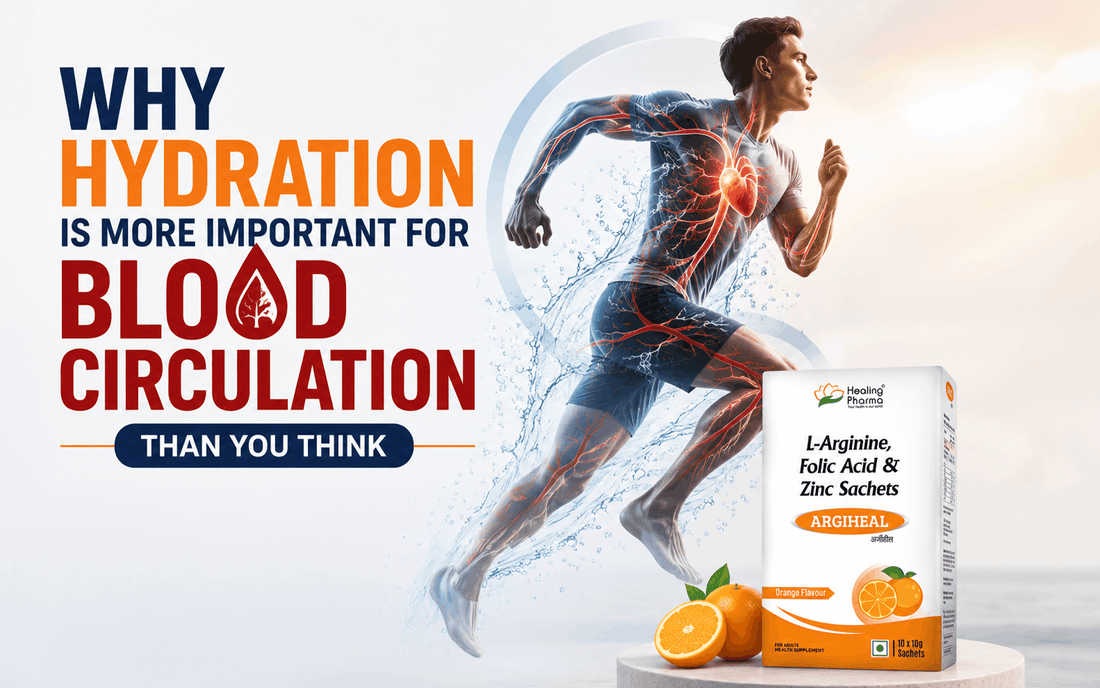 hydration and blood circulation