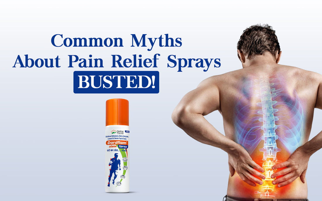pain relief spray myths busted