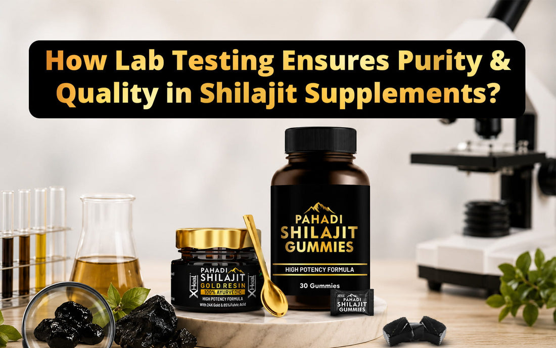 shilajit purity testing