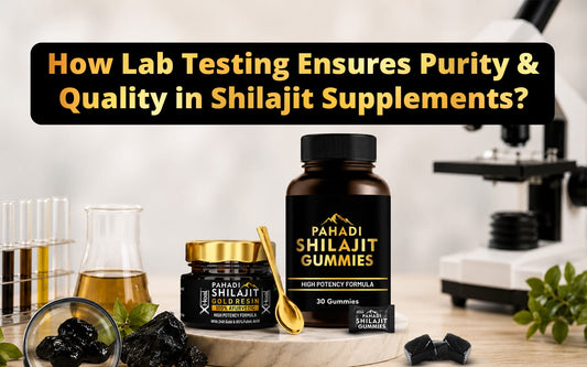 shilajit purity testing