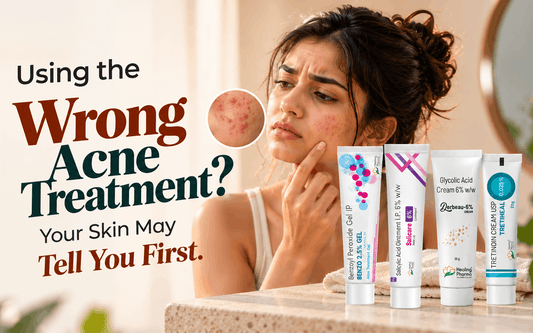signs of wrong acne treatment