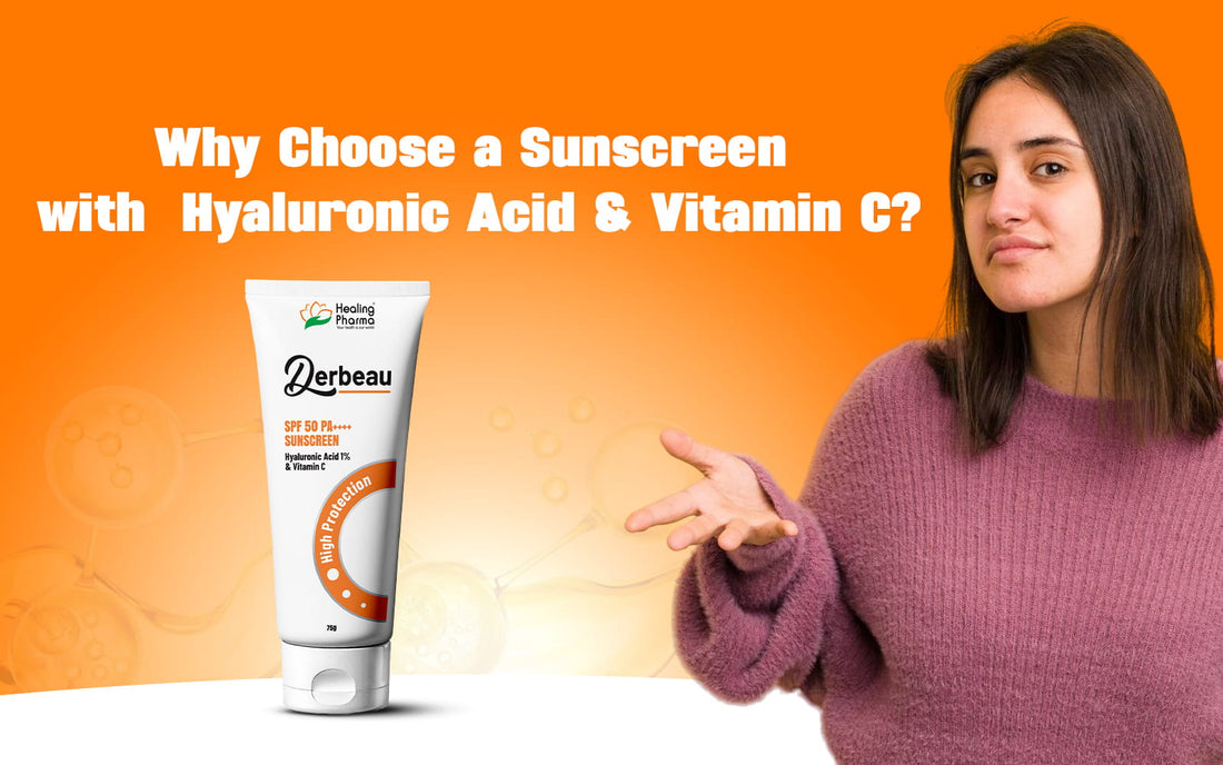 sunscreen with hyaluronic acid and vitamin C
