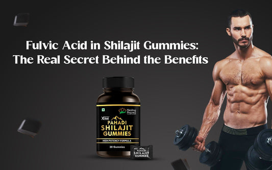Fulvic Acid in Shilajit Gummies: The Real Secret Behind the Benefits - Healing Pharma