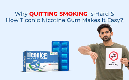 Quitting Smoking Is Hard for Ticonic Nicotine Gum