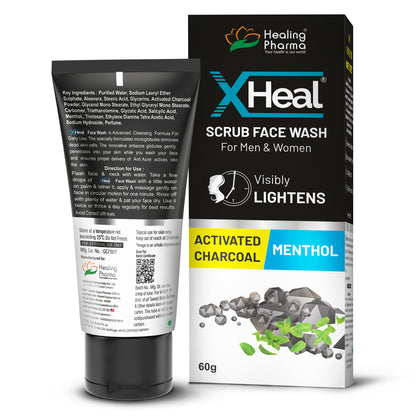 Activated Charcoal Scrub Face Wash