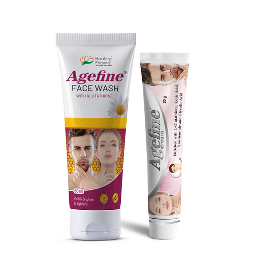 Agefine Brightening Combo face wash and cream