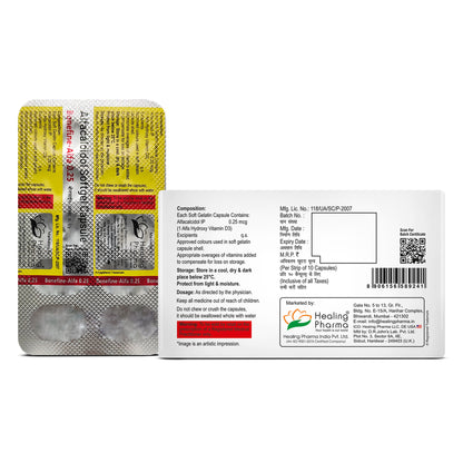 Alfacalcidol 0.25 mcg Capsules