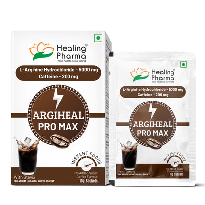 Argiheal Pro Max L-Arginine Caffeine sachet