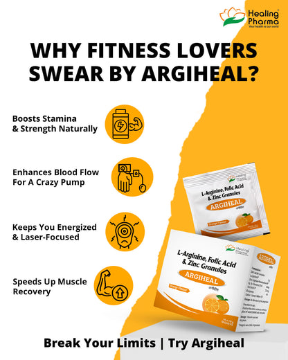 Benefits of l-arginine sachet