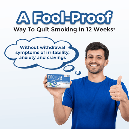 Ticonic – Nicotine Polacrilex Chewing Gums - Pack of 3