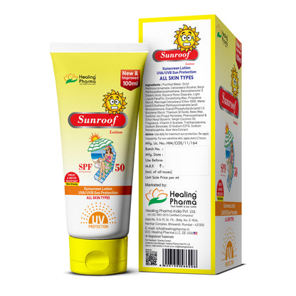 Sunroof SPF50 Sunscreen Lotion