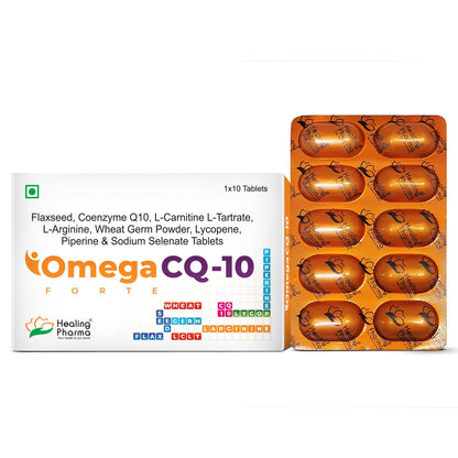 Omega CQ-10 Forte Energy & Heart Health Support Healing Pharma Omega CQ-10 Forte Energy & Heart Health Support Healing Pharma