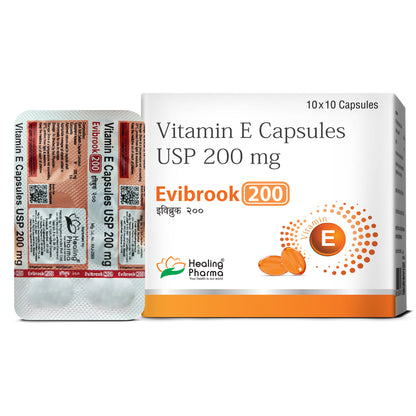 Buy Vitamin E Capsules 200mg